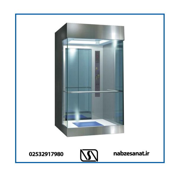 کابین آسانسور استیل 2