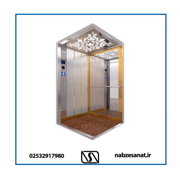 کابین آسانسور استیل