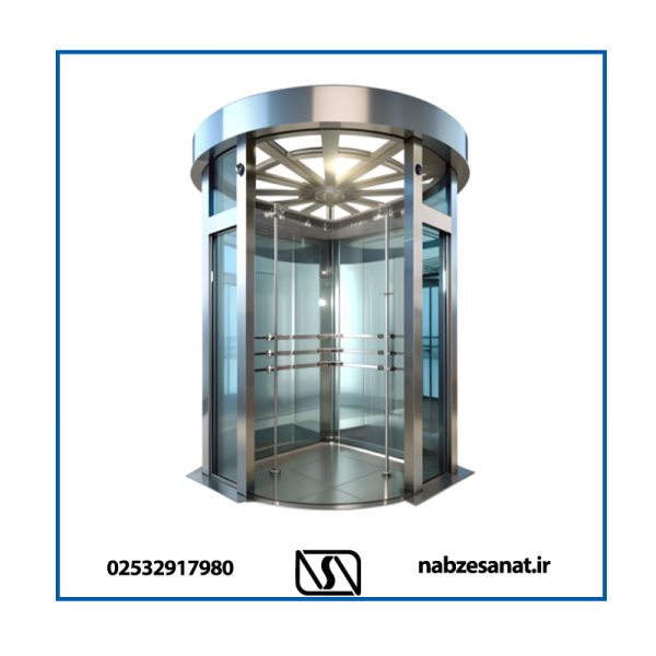 کابین شیشه ای آسانسور